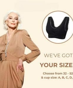 Alternative view of Comfy Corset Bra Front Cross Side Buckle Lace Bras