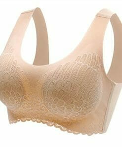 Alternative view of 5D Seamless Bra Wireless Lace Bra Plus Size For Women