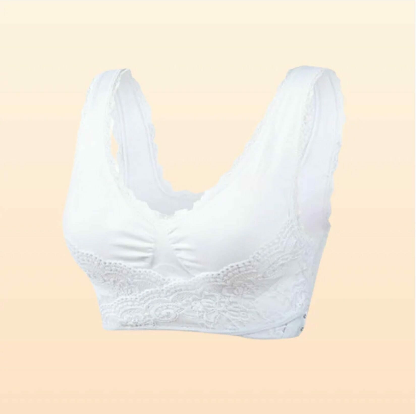 Comfy Corset Bra Front Cross Side Buckle Lace Bras - Image 2