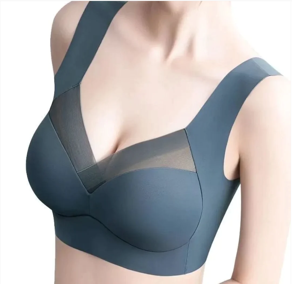 Comfy Seamless Bra Deep Cup Wireless Bras Large Size For Women - Image 11