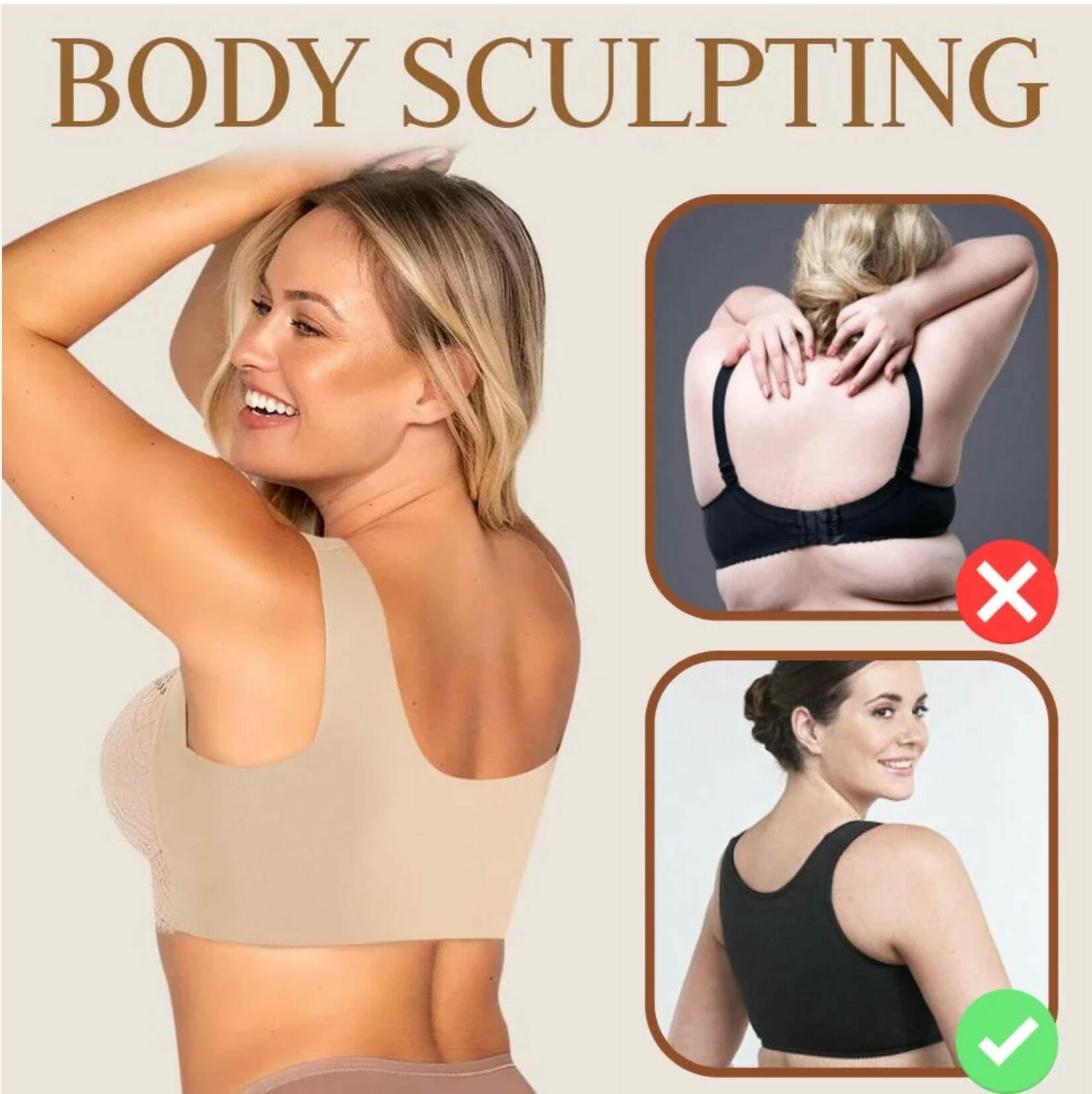 Ultimate Extra Lift Stretch Full-Figure Seamless Lace Cut Bra - Image 10