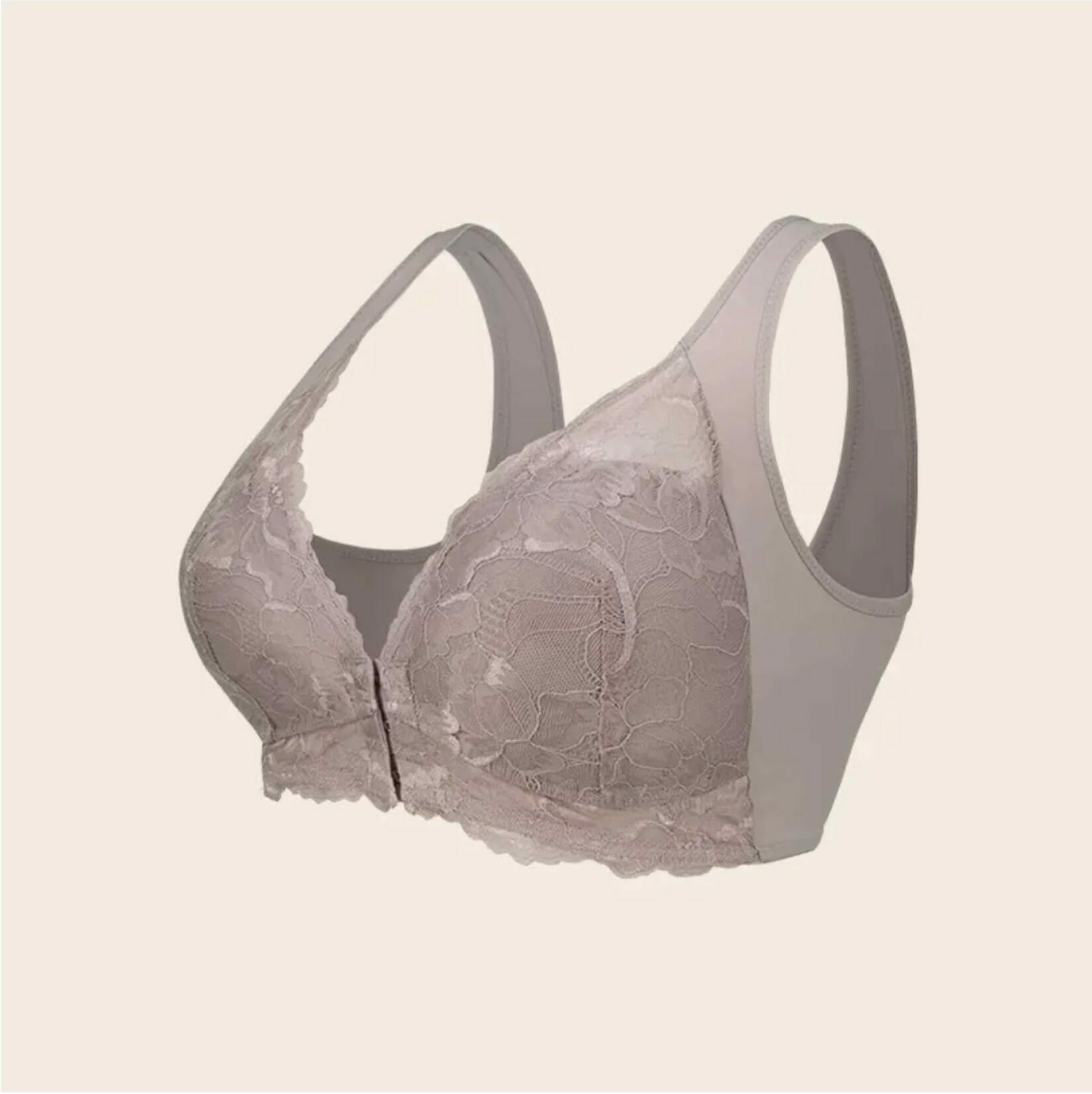 Multifunctional Push Up Comfy Bra Front Closure 5D Contour Bra Plus Size For Women - Image 10
