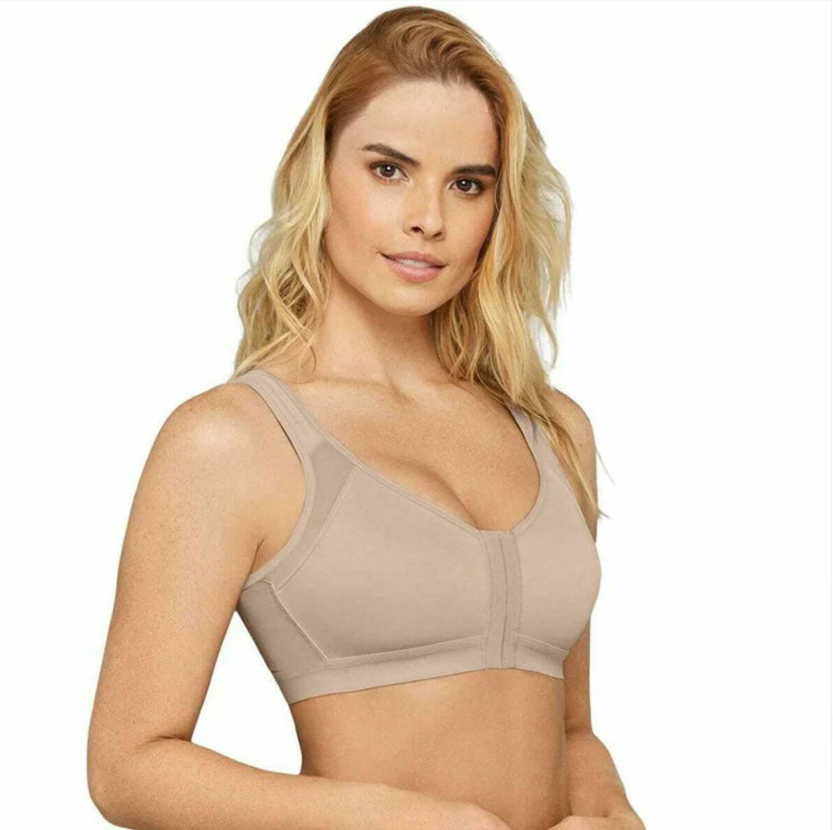 Posture Support Corrector Support Boost Bra Front Closure Bra Plus Size For Women - Image 12