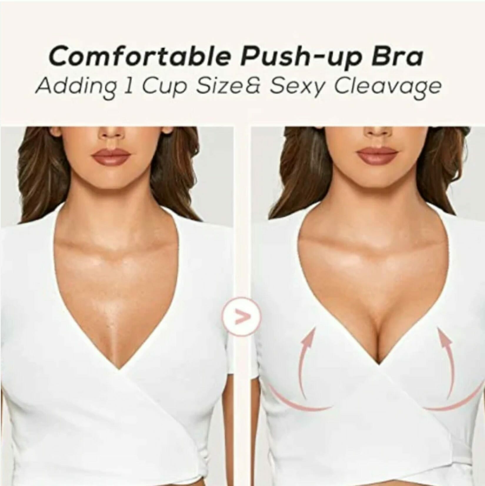 Ultimate Extra Lift Stretch Full-Figure Seamless Lace Cut Bra - Image 12