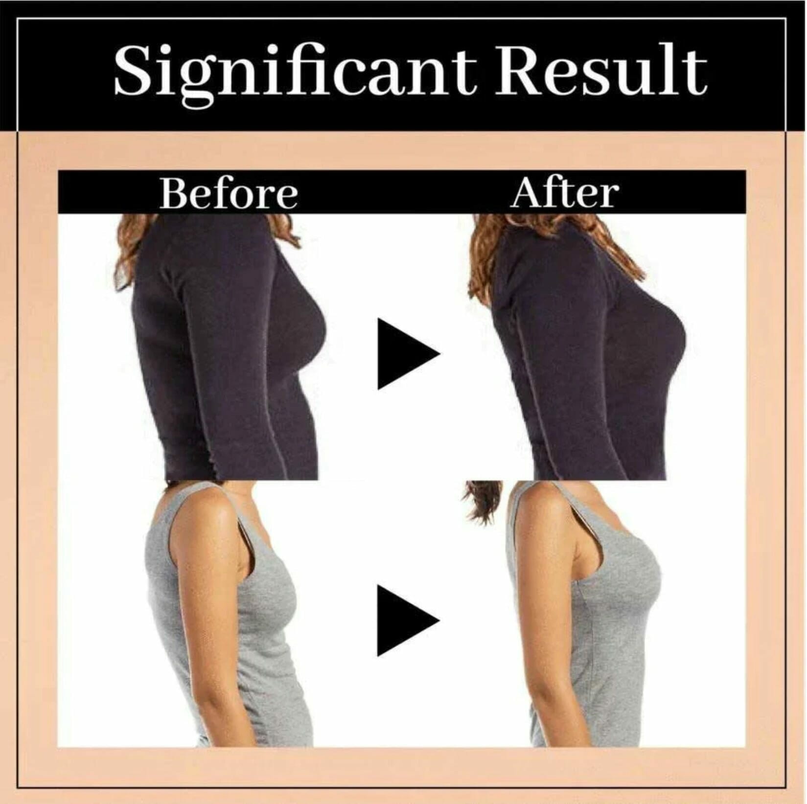 Posture Support Corrector Support Boost Bra Front Closure Bra Plus Size For Women - Image 15