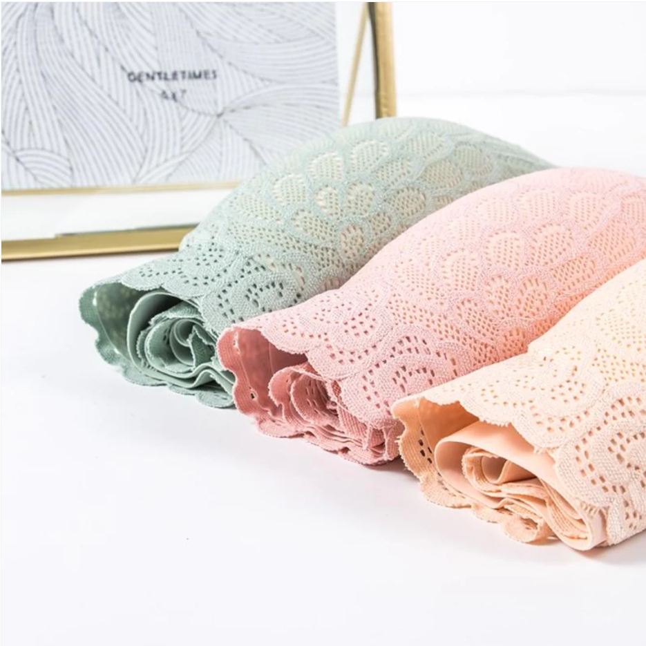 5D Seamless Bra Wireless Lace Bra Large Size For Women - Image 18