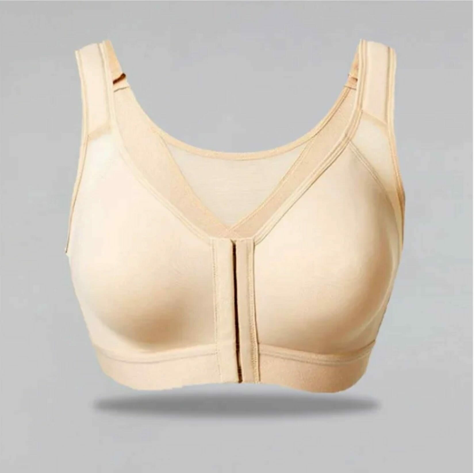 Posture Support Corrector Support Boost Bra Front Closure Bra Plus Size For Women - Image 20