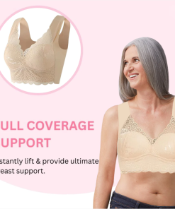Seamless Bra Wireless Push Up Lace Bra