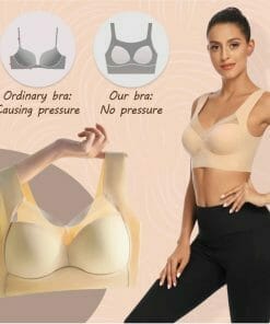 Comfy Seamless Bra Deep Cup Wireless Bras Plus Size For Women