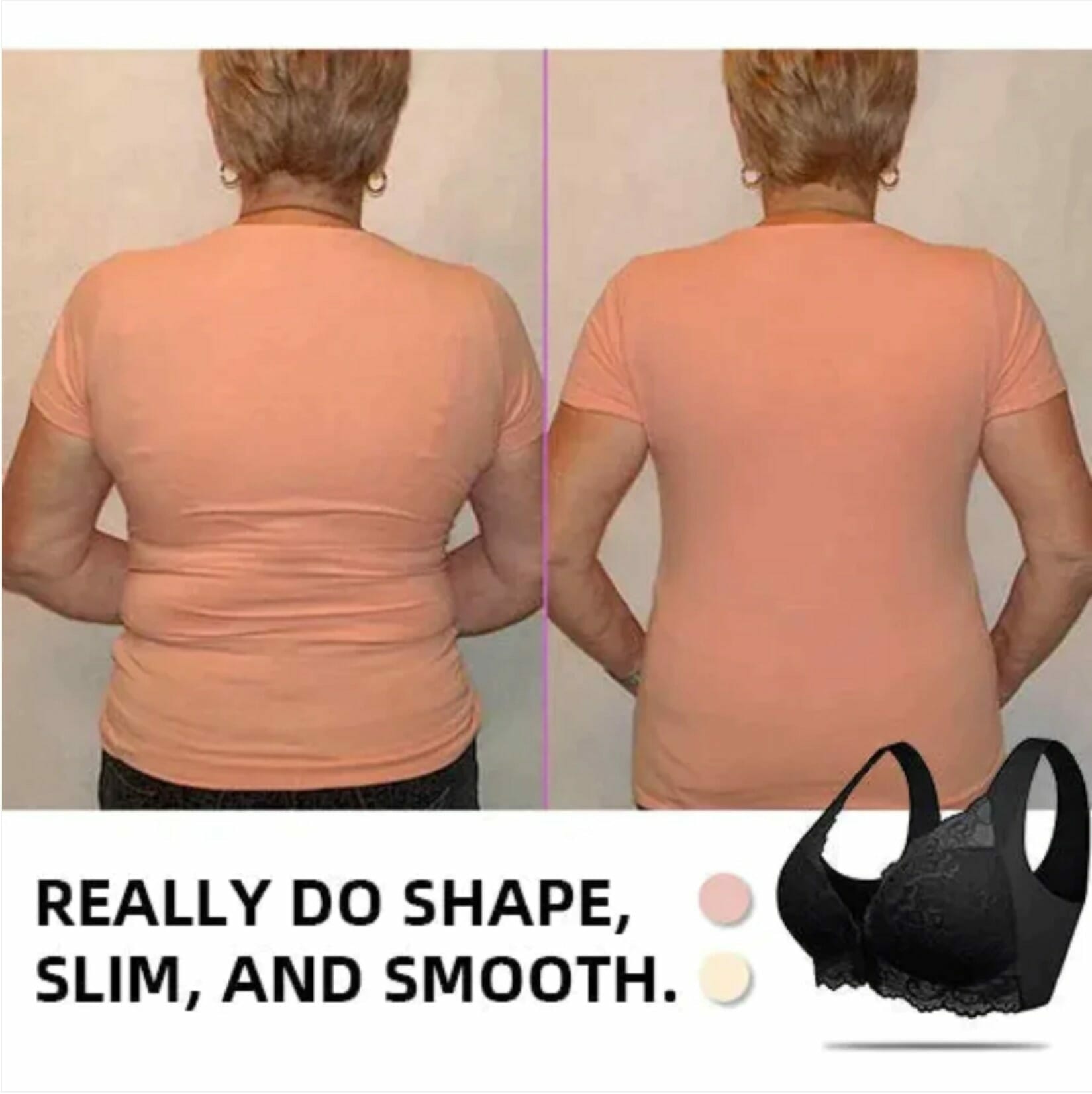 Multifunctional Push Up Comfy Bra Front Closure 5D Contour Bra Plus Size For Women - Image 24