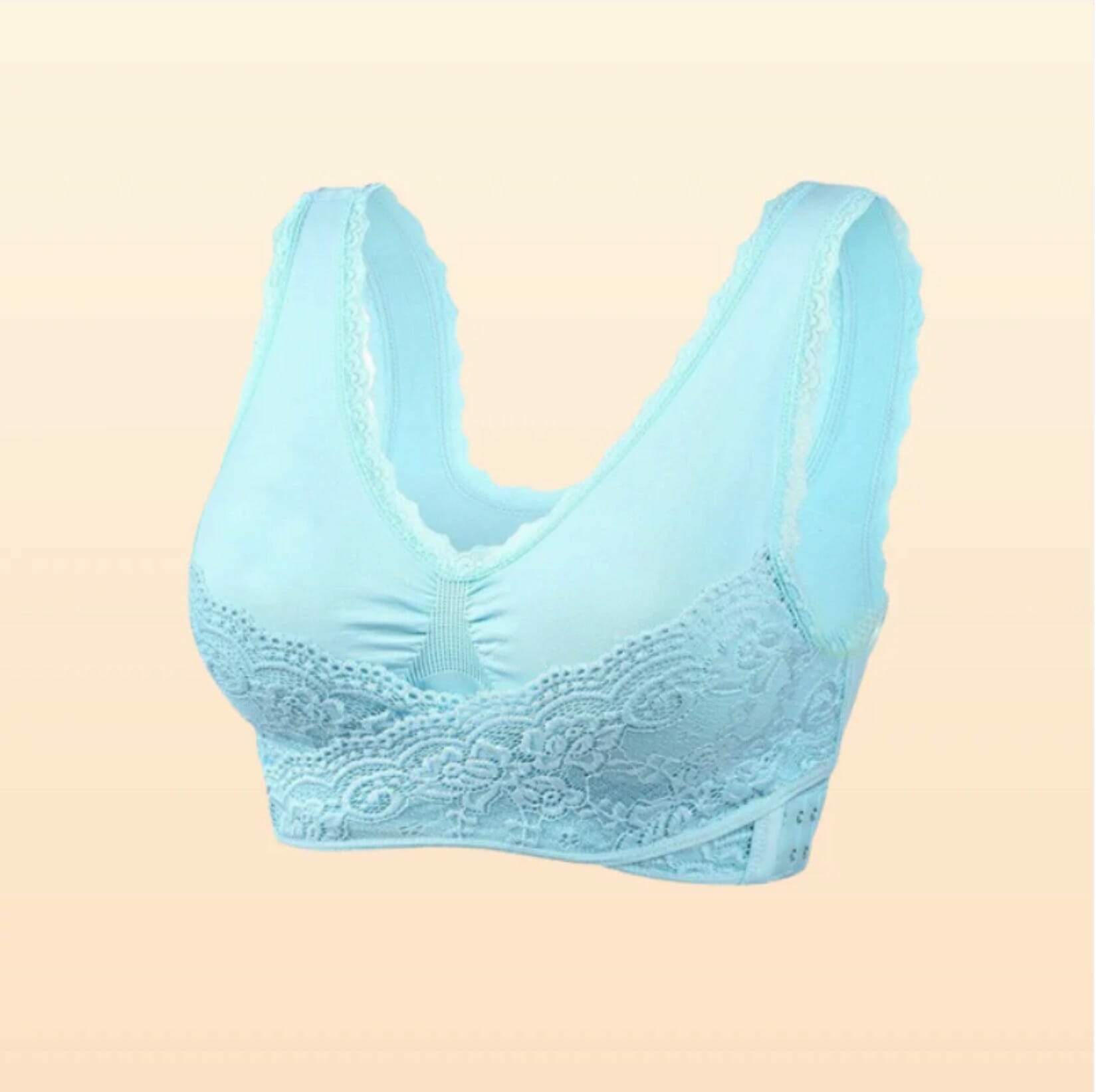 Comfy Corset Bra Front Cross Side Buckle Lace Bras - Image 26