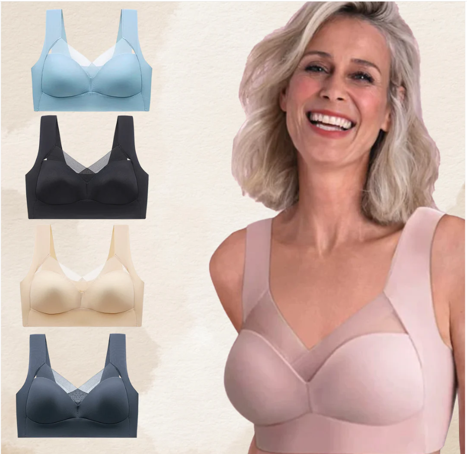 Comfy Seamless Bra Deep Cup Wireless Bras Large Size For Women - Image 4