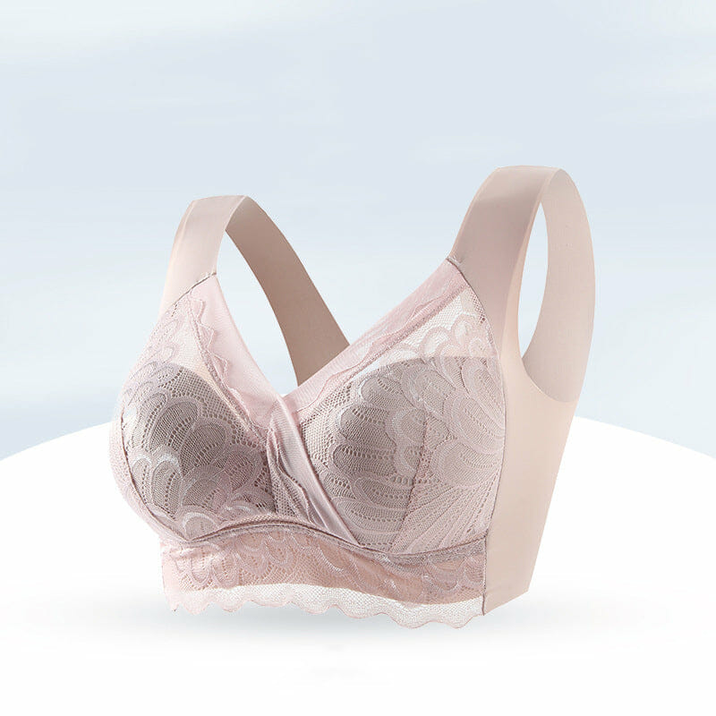 Women Thin No Wire Lace Bra