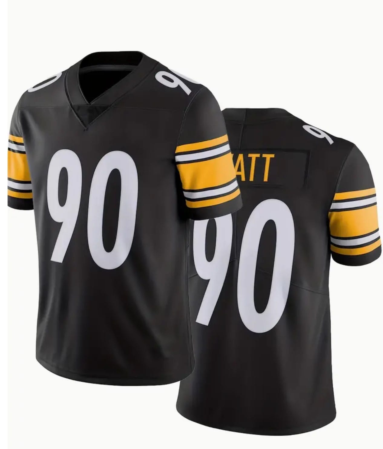 Breathable Rugby Jersey, Classic American Football Shirt, Active V-Neck Uniform, Training and Competition Jersey, Versatile Party Attire, number 90 football shirt, number 90 football jersey