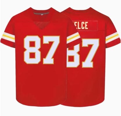 New Vintage #87 Breathable Rugby Jersey, Active V Neck Short Sleeve Uniform American Football Shirt For Training Competition Party