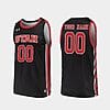 Custom Utah Utes Jersey Name and Number College Basketball Black