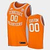 Custom Tennessee Vols Jersey Name and Number College Basketball Orange Retro