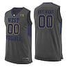 Custom West Virginia Mountaineers Jersey College Basketball Name and Number Gray