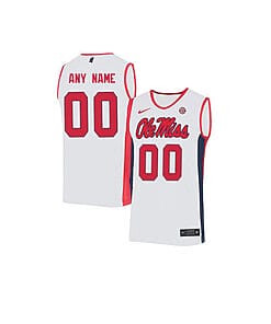 Custom Ole Miss Rebels Basketball Jersey