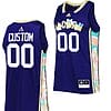 Custom Alcorn State Braves Jersey Name and Number College Basketball Purple