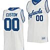Custom Kansas Jayhawks Jersey College Basketball Commemorative Classic Cream