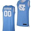 Custom North Carolina Jersey Name and Number Tar Heels College Basketball Blue 100th Anniversary Rivalry