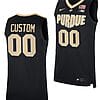 Custom Purdue Boilermakers Jersey College Basketball Alumni Black