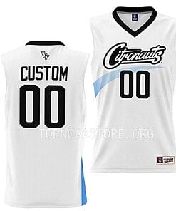 Custom UCF Knights Jersey College Basketball White