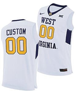 Custom West Virginia Mountaineers Jersey
