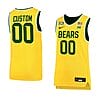 Custom Baylor Bear Basketball Jersey College Name and Number Yellow