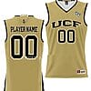 Custom UCF Knights Jersey College Basketball Gold