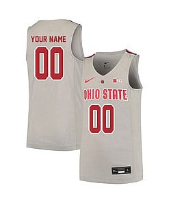 Custom Ohio State Buckeyes Basketball Jersey