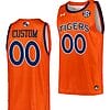 Custom Auburn Tigers Jersey Name and Number College Basketball Unite As One Orange