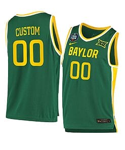 Custom Baylor Bears Basketball Jersey