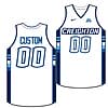 Custom Creighton Bluejays Jersey Name and Number College Basketball Replica White