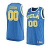 Custom UCLA Bruins Basketball Jersey College Name and Number Replica Performance Blue