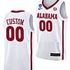 Custom Alabama Jersey 2023 NCAA March Madness College Basketball White