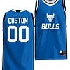 Custom Buffalo Bulls Jersey Name and Number College Basketball Blue