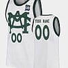 Custom Michigan State Spartans Jersey Name and Number College Basketball Final Four White
