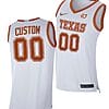 Custom Texas Longhorns Jersey College Basketball Alumni Player Limited White
