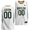 Custom Baylor Bears Jersey Name and Number College Basketball Home White