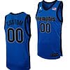 Custom Memphis Tigers Jersey Name and Number College Basketball Replica Blue
