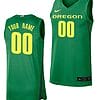 Custom Oregon Ducks Jersey Name and Number College Basketball Green Limited