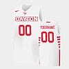 Custom Dayton Flyers Jersey Name and Number College Basketball White