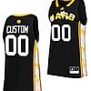 Custom Arkansas Pine Bluff Golden Lions Jersey Name and Number College Basketball Black