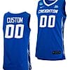 Custom Creighton Bluejays Jersey Name and Number College Basketball 2023 NCAA March Madness Blue