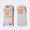 Custom Tennessee Vols Jersey Name and Number College Basketball White Retro