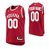 Custom Indiana Hoosiers Jersey College Basketball Name and Number Red