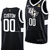 Custom UCF Knights Jersey College Basketball Away Black