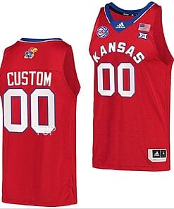 Custom Kansas Jayhawks Basketball Jersey